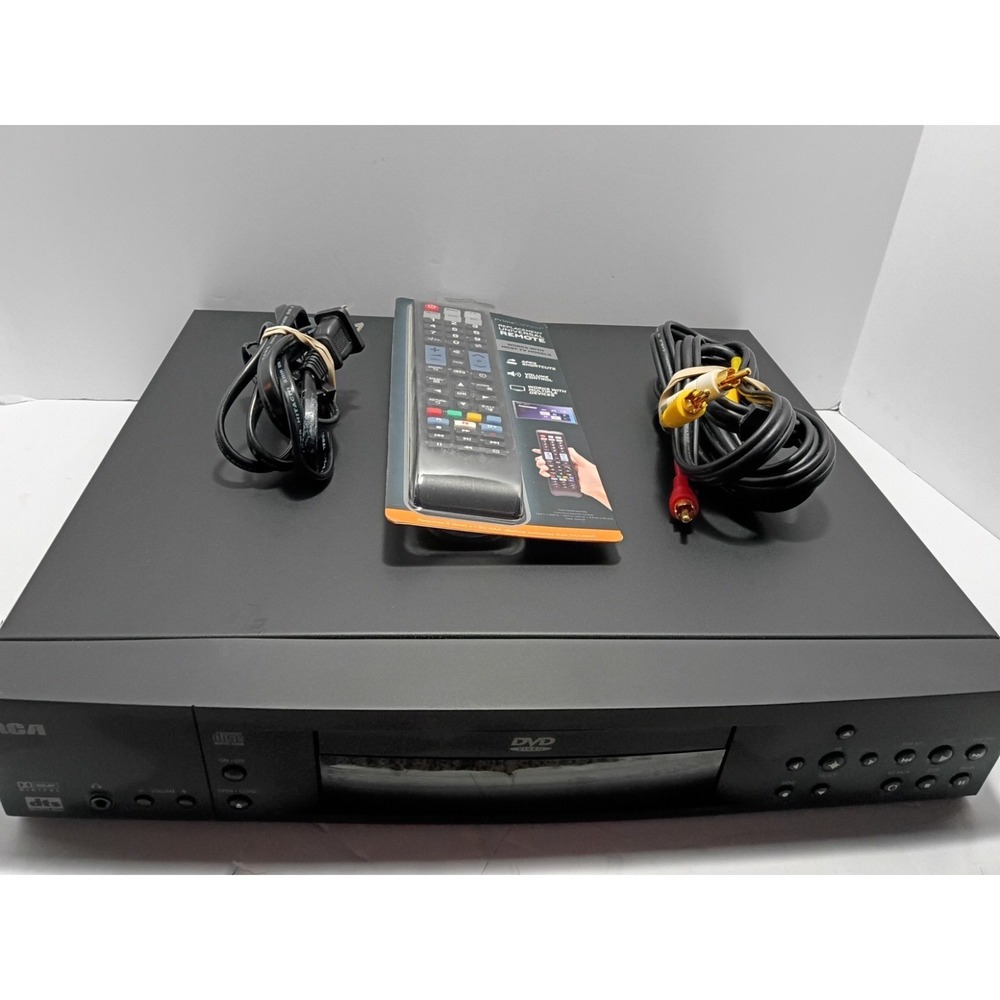 RCA DVD CD Player Model RC5220P | Serviced | Remote & Cables l
